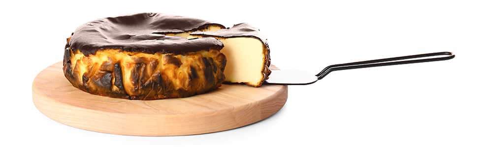 August baking challenge: Basque cheesecake