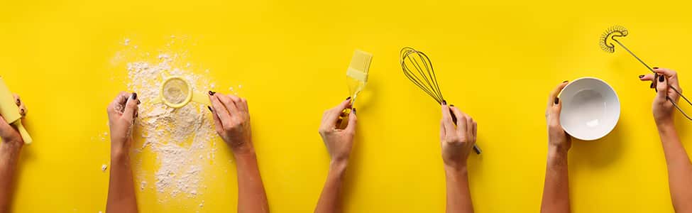 Basic baking techniques, tools, and ingredients