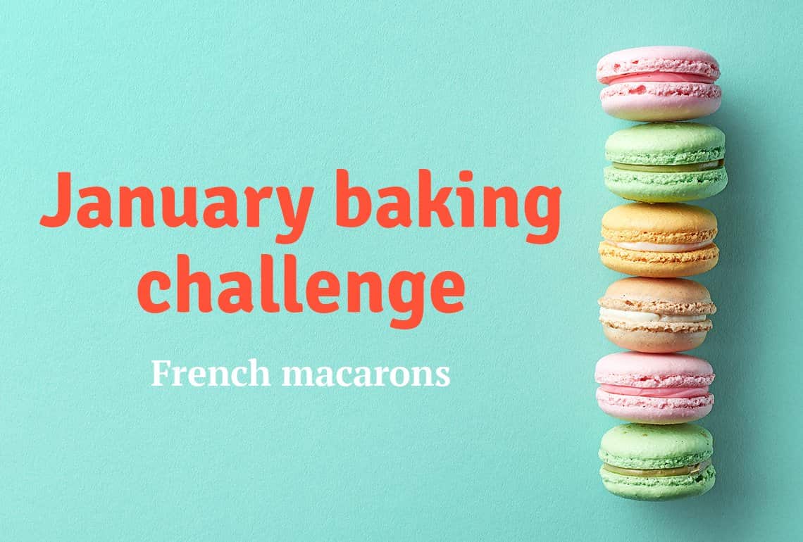 1 challenging recipe every month!