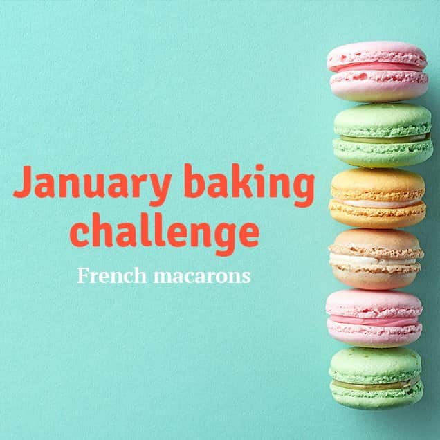 1 challenging recipe every month!