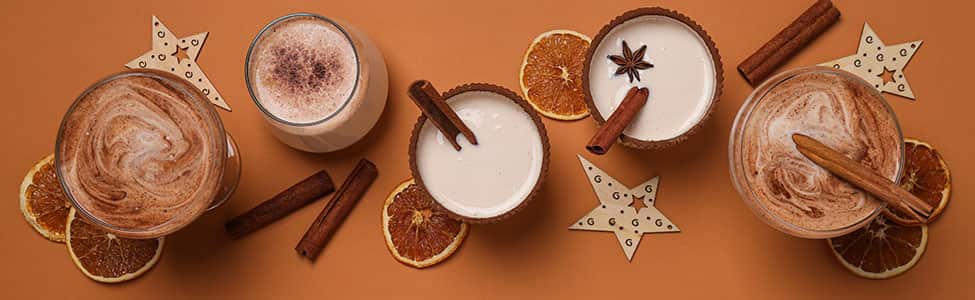 Welcome 2024 with 4 delicious and comforting drinks made with a big splash of Vainilla Molina!