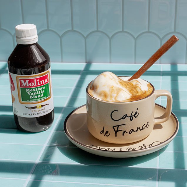 AFFOGATO WITH VANILLA ICE CREAM