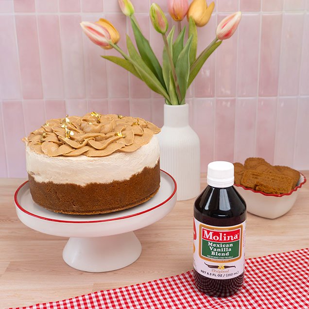 NO-BAKE BISCOFF CHEESECAKE