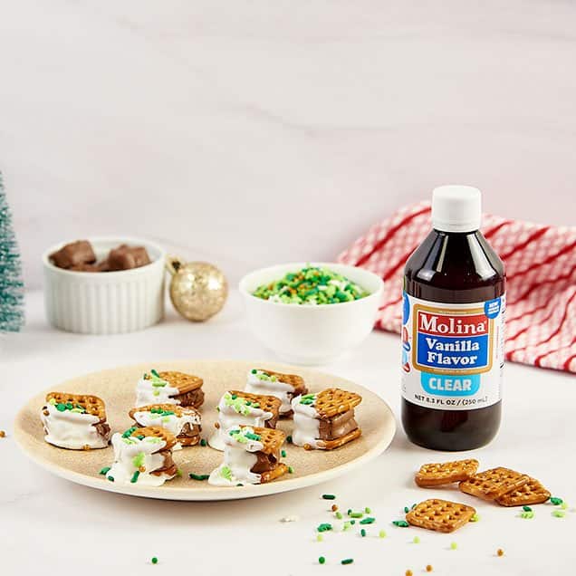 PRETZELS NAVIDEÑOS