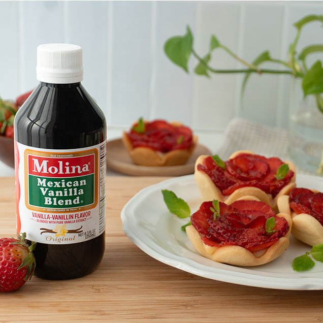 STRAWBERRY ROSE TART