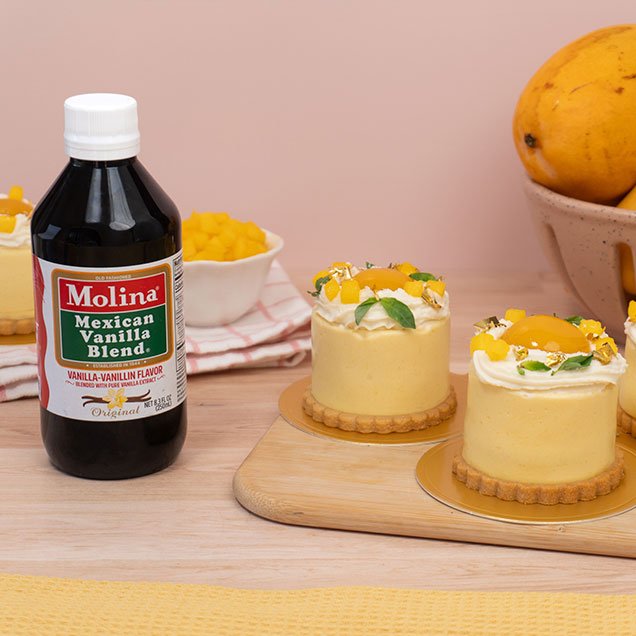 ENTREMET DE MANGO, COCO Y MARACUYÁ