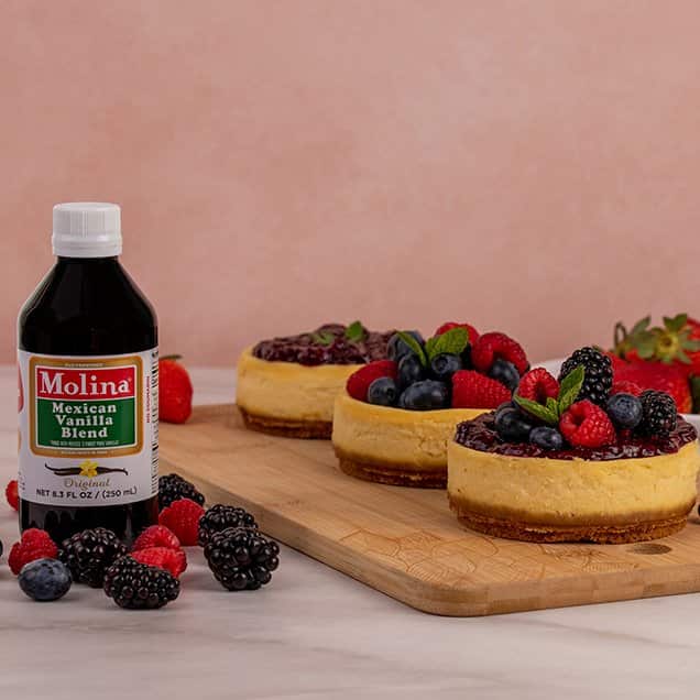 BERRY CHEESECAKES